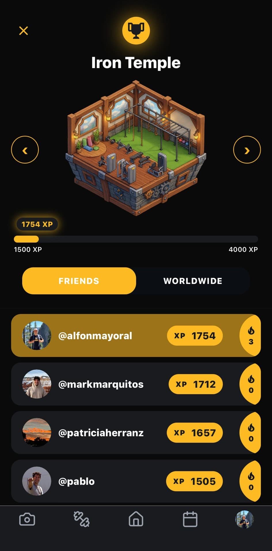 Screenshot Streaks Spotter AI