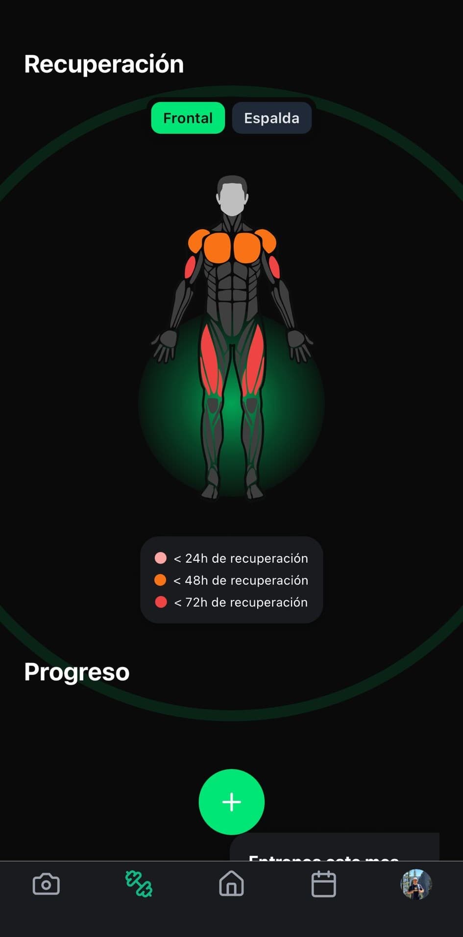 Screenshot Workout Spotter AI